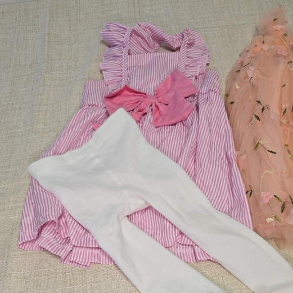 3 Baby Dresses 18 Months - Picture 1 of 3